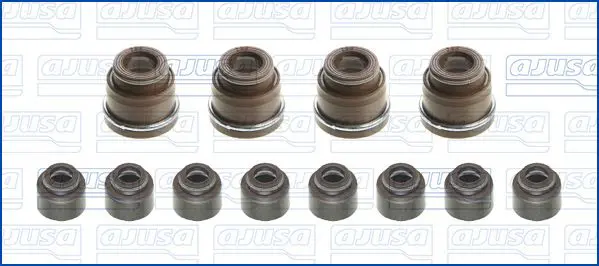 Handler.Part Seal set, valve stem AJUSA 57021500 1