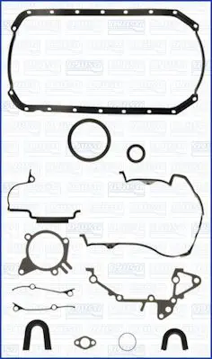 Handler.Part Gasket set, crank case AJUSA 54067700 1