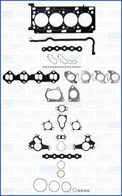 Handler.Part Gasket set, cylinder head AJUSA 52437800 1