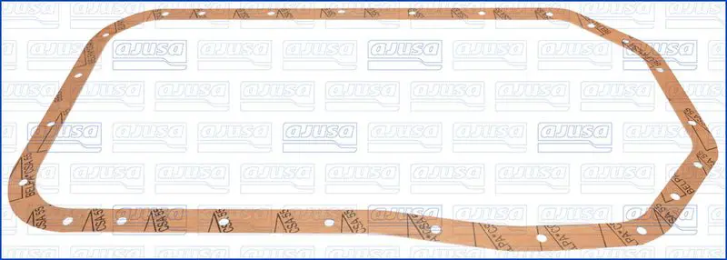 Handler.Part Gasket, wet sump AJUSA 14040100 1