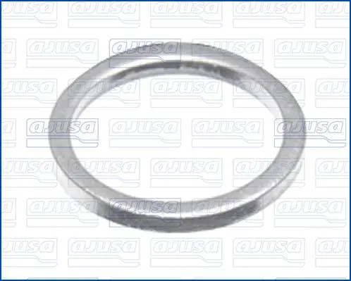 Handler.Part Seal, oil drain plug AJUSA 22004800 1