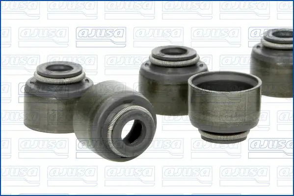 Handler.Part Seal set, valve stem AJUSA 57046300 3