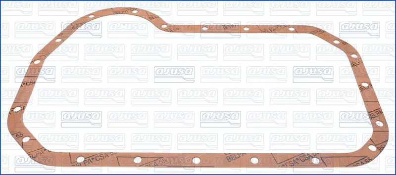 Handler.Part Gasket, wet sump AJUSA 14034800 1