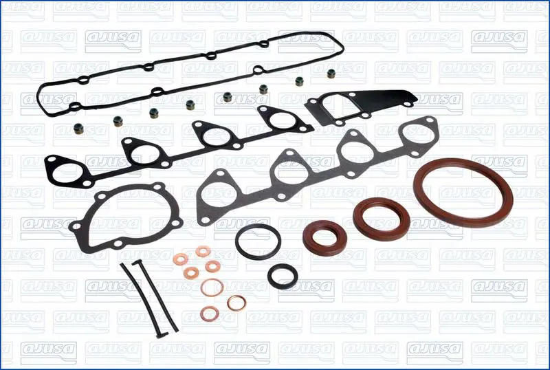 Handler.Part Full gasket set, engine AJUSA 51013300 1