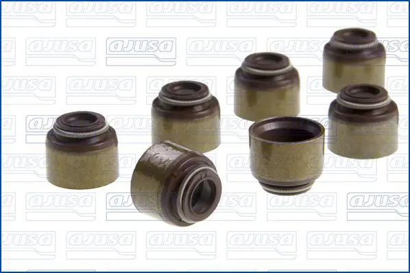 Handler.Part Seal set, valve stem AJUSA 57021600 3