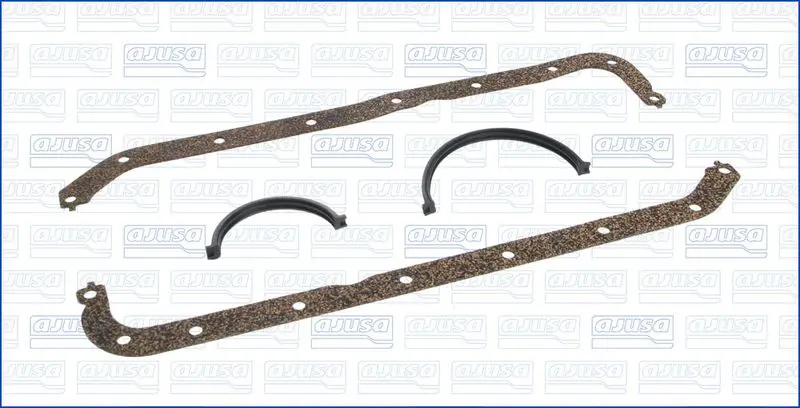 Handler.Part Gasket set, wet sump AJUSA 59004100 1