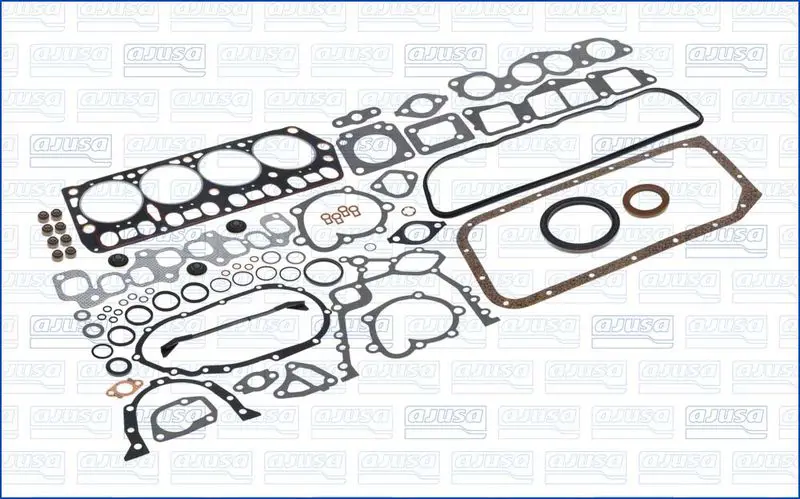 Handler.Part Full gasket set, engine AJUSA 50126000 1