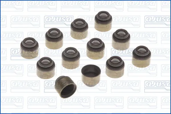 Handler.Part Seal set, valve stem AJUSA 57019000 1