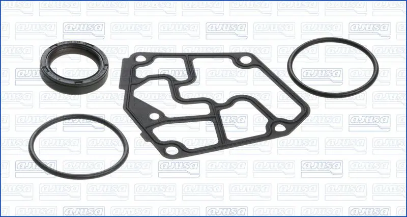 Handler.Part Gasket set, crank case AJUSA 54128500 1