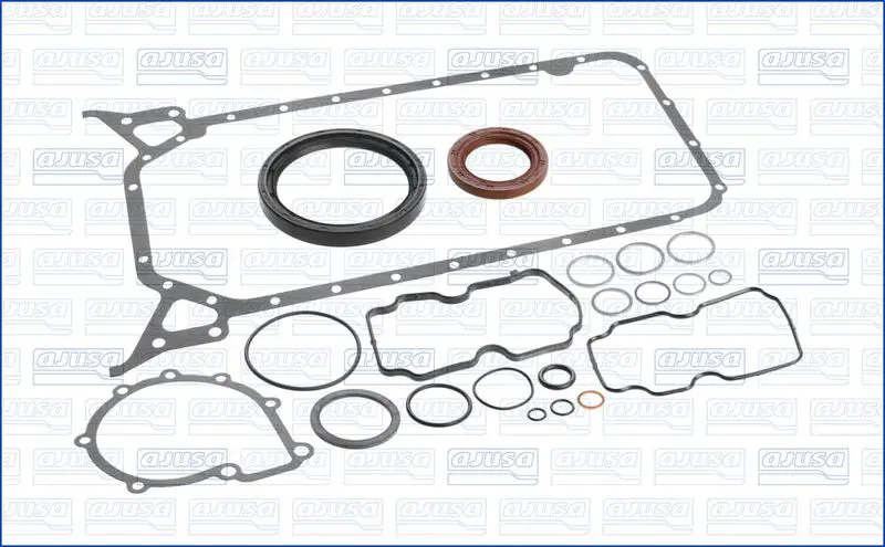 Handler.Part Gasket set, crank case AJUSA 54065200 1