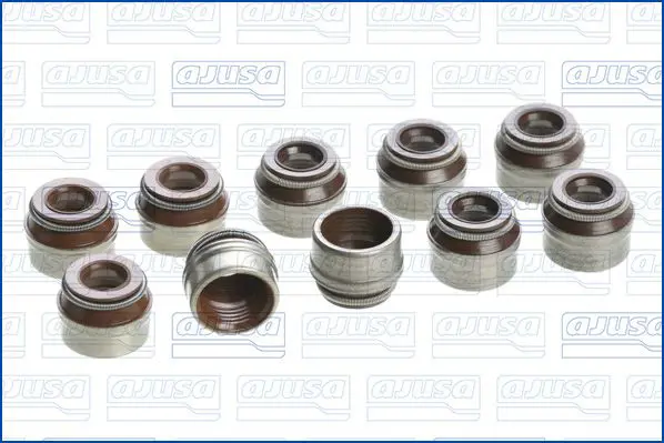 Handler.Part Seal set, valve stem AJUSA 57025800 3