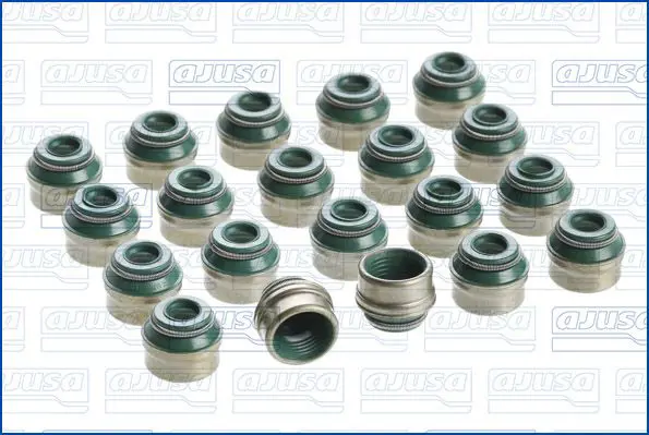 Handler.Part Seal set, valve stem AJUSA 57040700 1