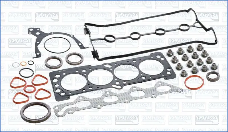 Handler.Part Full gasket set, engine AJUSA 50279300 1