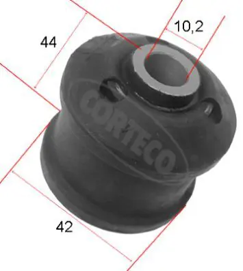 Handler.Part Control arm-/trailing arm bush CORTECO 80001416 1