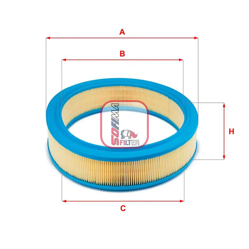 Handler.Part Air filter SOFIMA S9040A 1