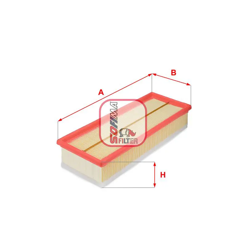 Handler.Part Air filter SOFIMA S9502A 1