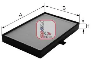 Handler.Part Filter, interior air SOFIMA S3079C 1