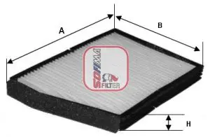 Handler.Part Filter, interior air SOFIMA S3099C 1