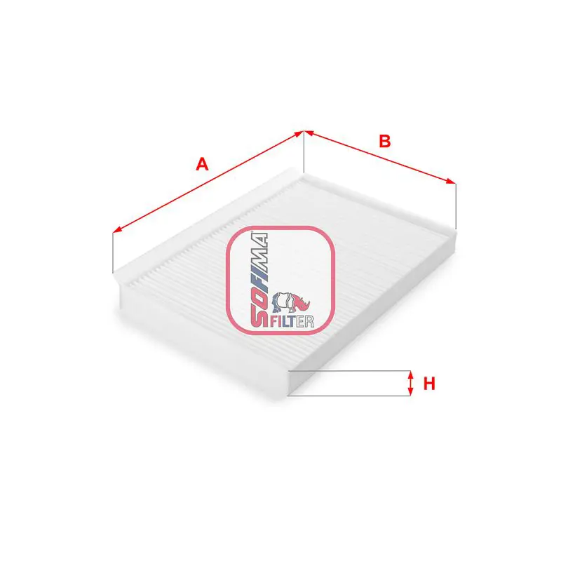 Handler.Part Filter, interior air SOFIMA S3152C 1