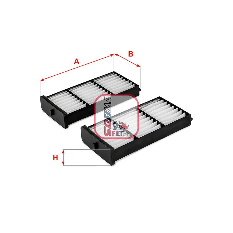 Handler.Part Filter, interior air SOFIMA S3274C 1