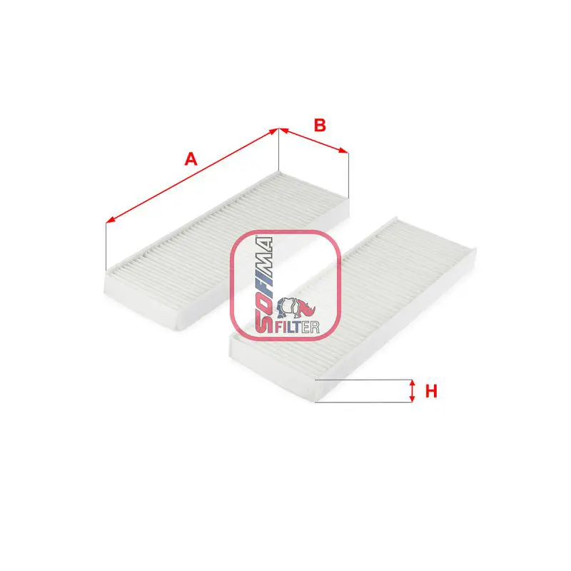 Handler.Part Filter, interior air SOFIMA S3313C 1