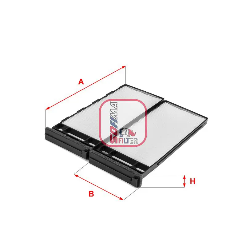 Handler.Part Filter, interior air SOFIMA S3258C 1