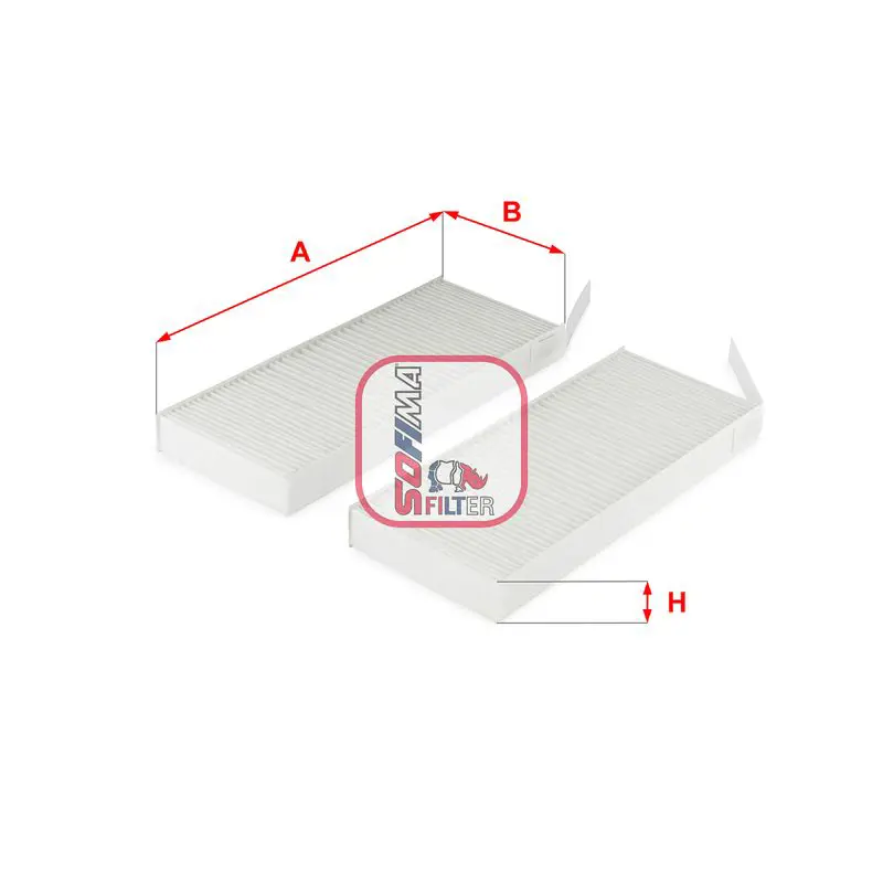 Handler.Part Filter, interior air SOFIMA S3311C 1