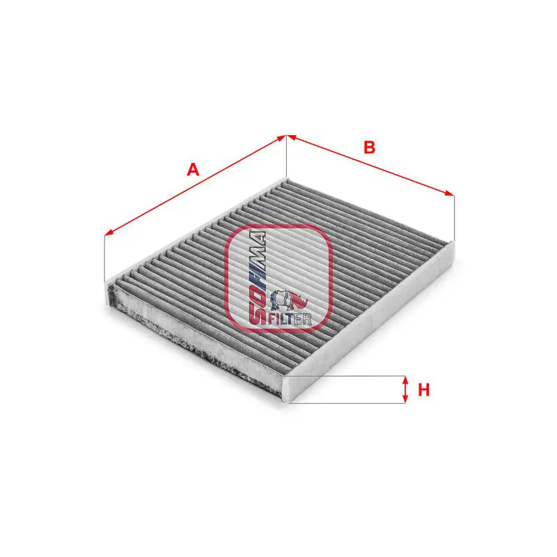 Handler.Part Filter, interior air SOFIMA S4103CA 1