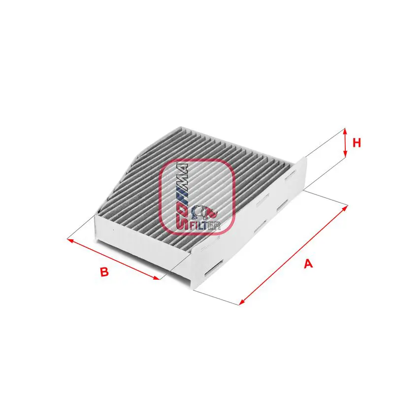 Handler.Part Filter, interior air SOFIMA S4124CA 1