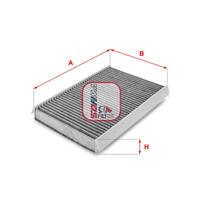 Handler.Part Filter, interior air SOFIMA S4111CA 1