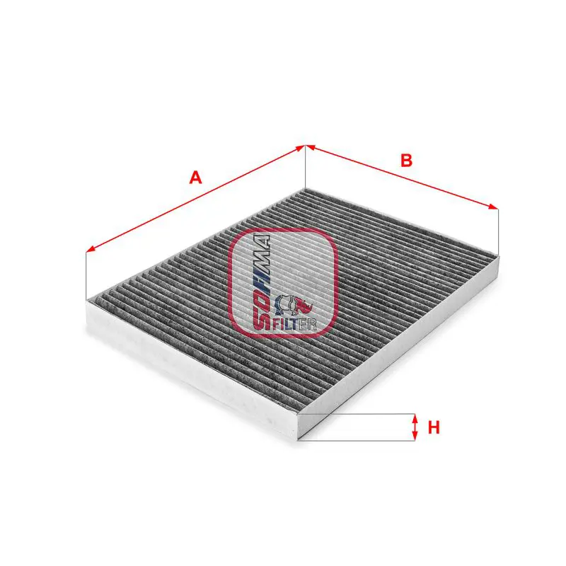 Handler.Part Filter, interior air SOFIMA S4112CA 1