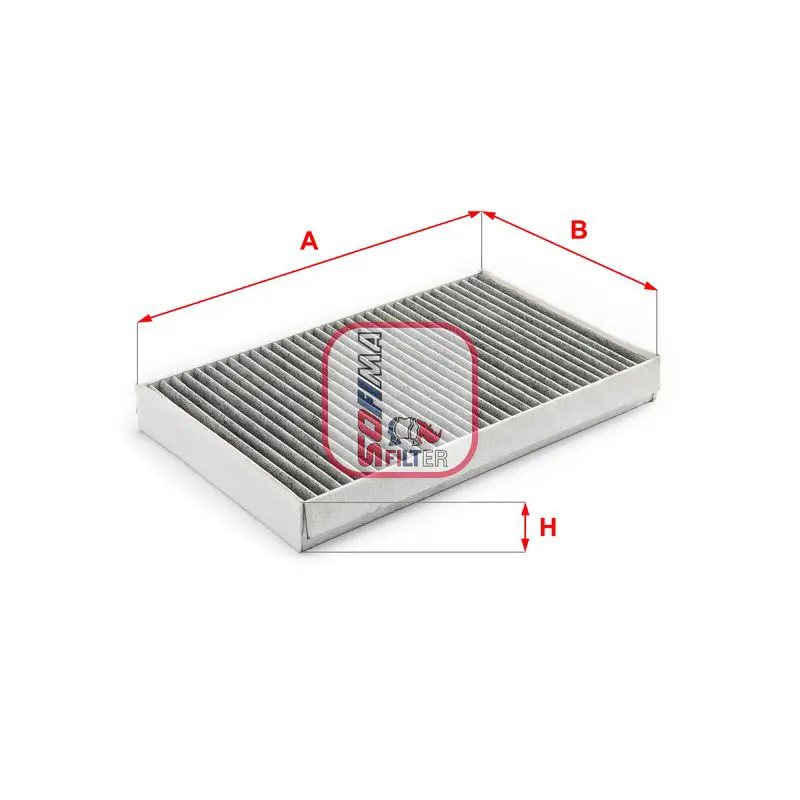 Handler.Part Filter, interior air SOFIMA S4155CA 1