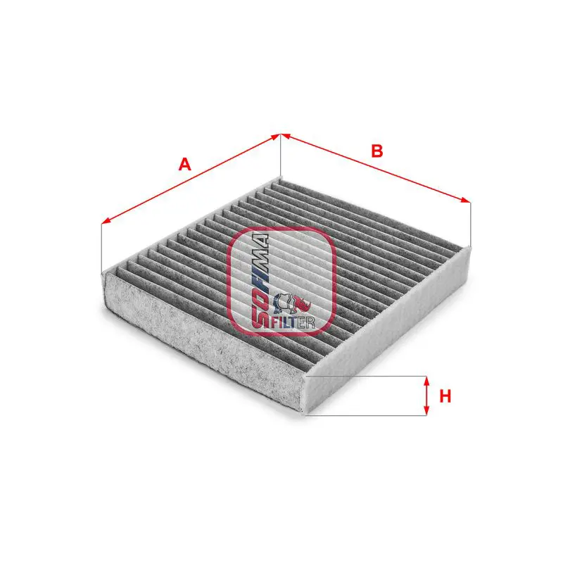 Handler.Part Filter, interior air SOFIMA S4158CA 1