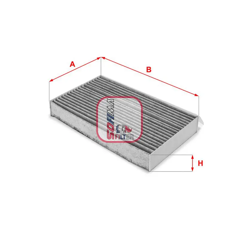 Handler.Part Filter, interior air SOFIMA S4217CA 1