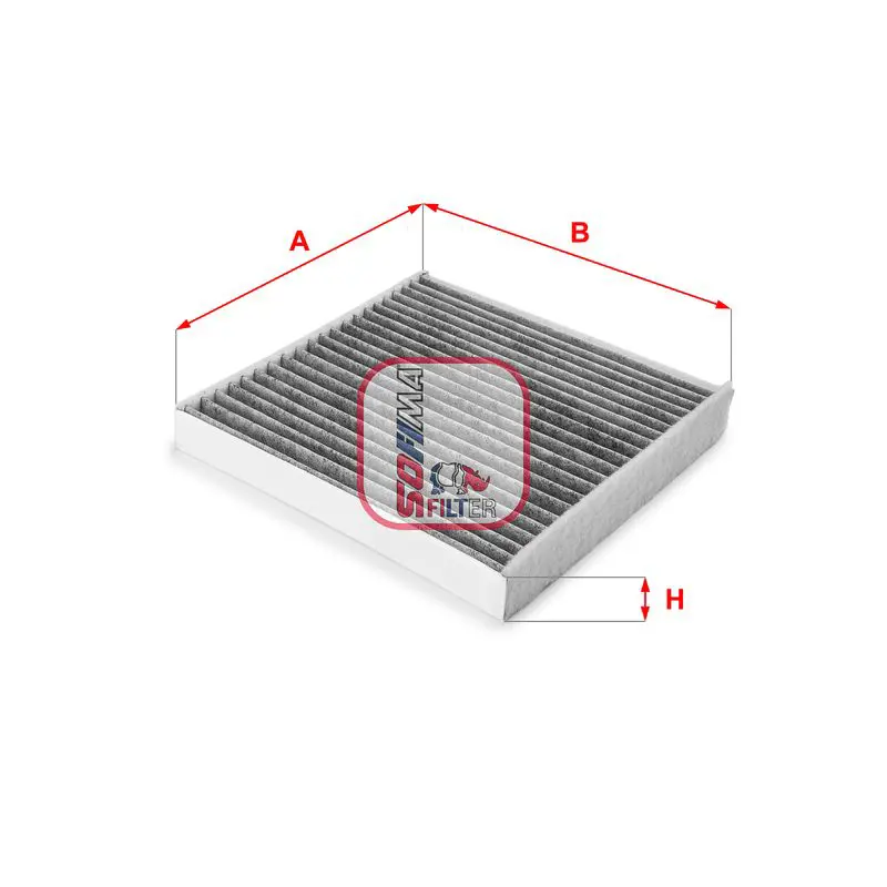 Handler.Part Filter, interior air SOFIMA S4223CA 1