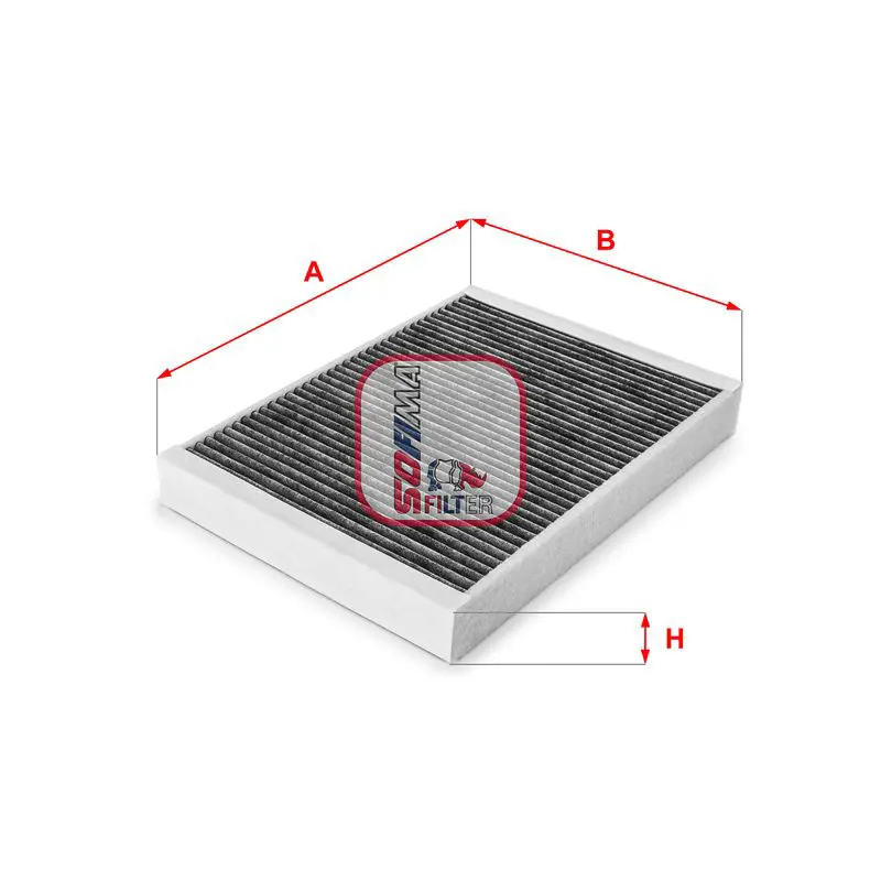 Handler.Part Filter, interior air SOFIMA S4166CA 1