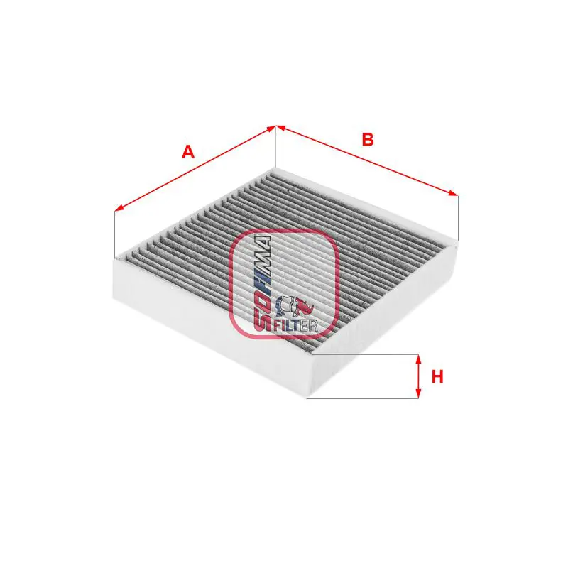 Handler.Part Filter, interior air SOFIMA S4244CA 1