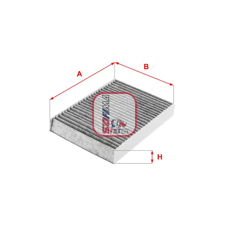 Handler.Part Filter, interior air SOFIMA S4245CA 1