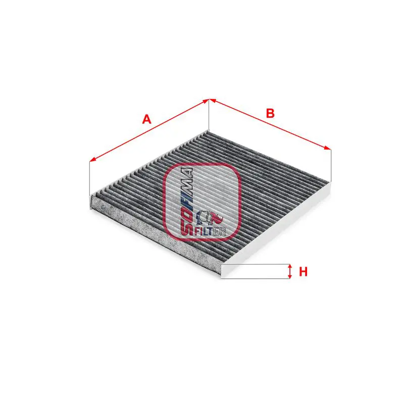 Handler.Part Filter, interior air SOFIMA S4256CA 1