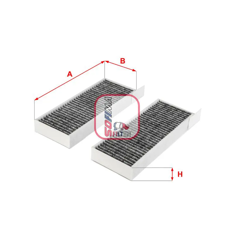 Handler.Part Filter, interior air SOFIMA S4254CA 1