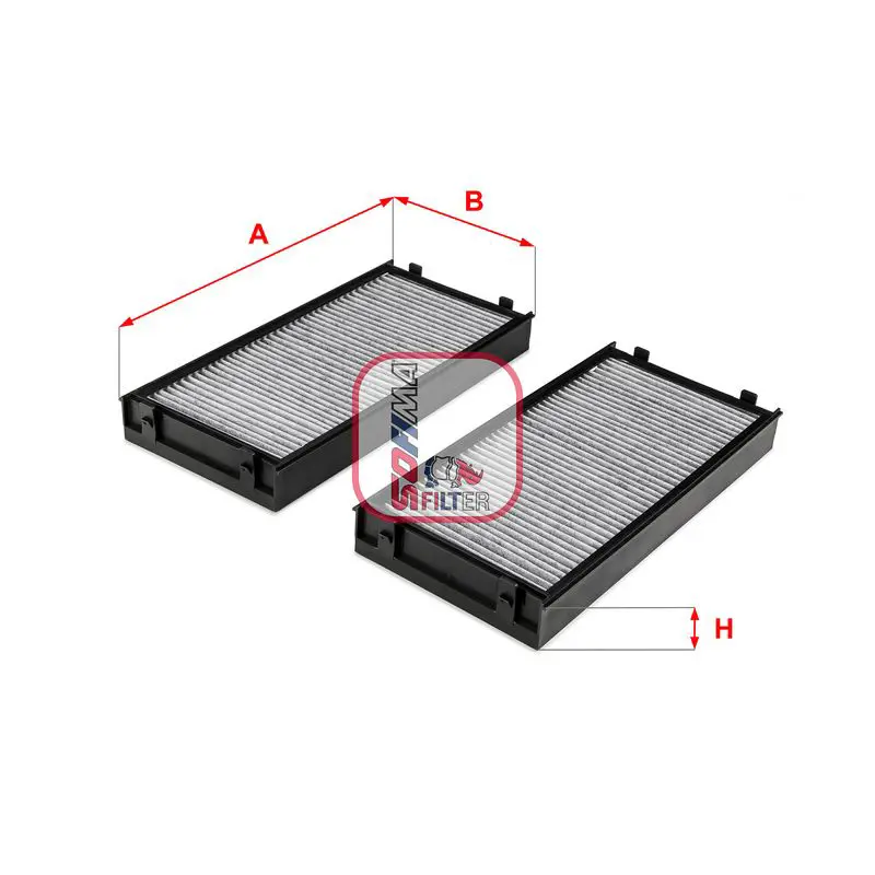 Handler.Part Filter, interior air SOFIMA S4243CA 1