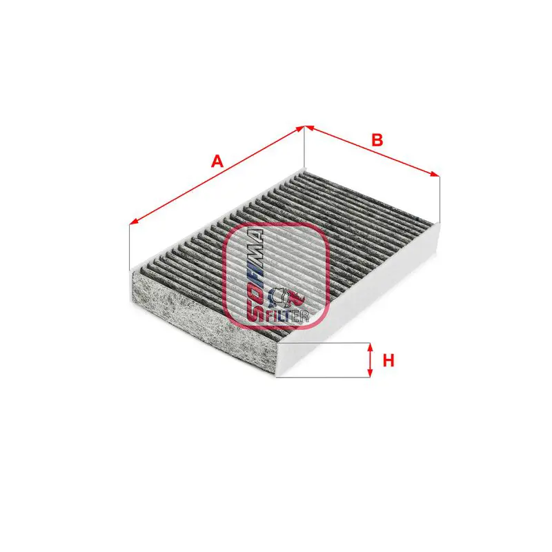 Handler.Part Filter, interior air SOFIMA S4285CA 1