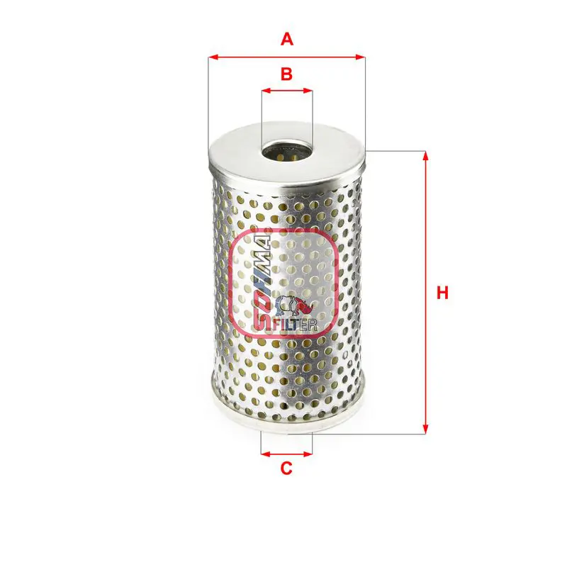 Handler.Part Oil filter SOFIMA S3081PO 1