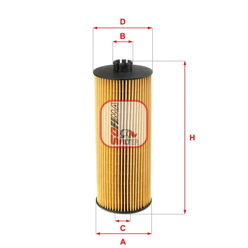 Handler.Part Oil filter SOFIMA S5005PE 1