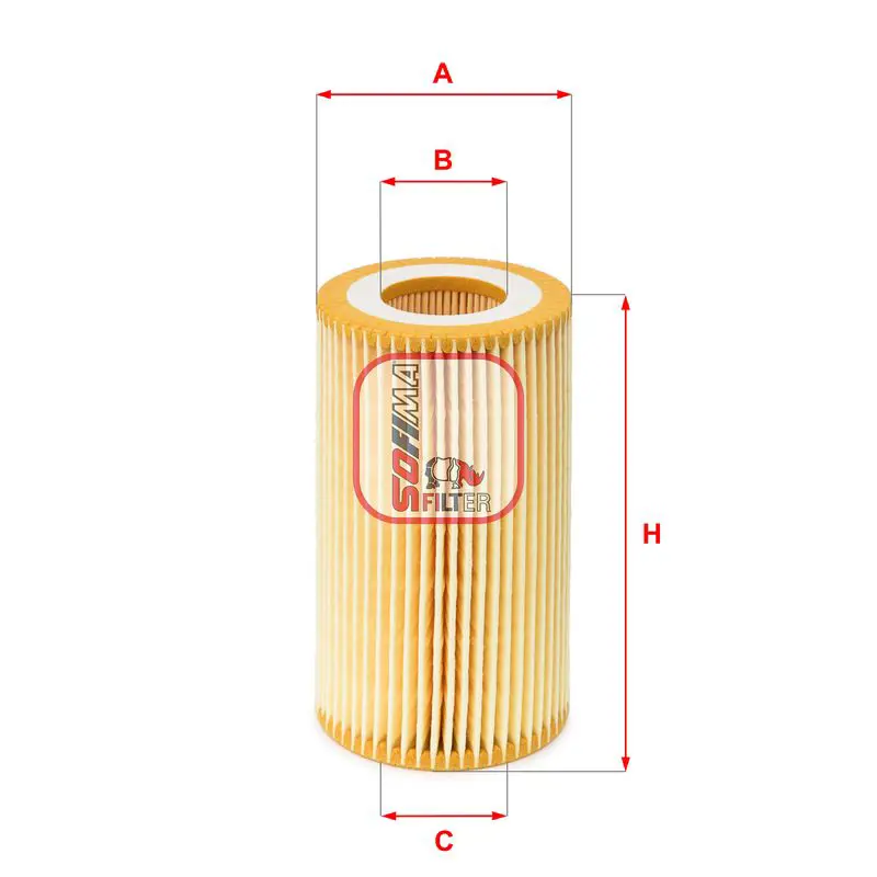 Handler.Part Oil filter SOFIMA S5003PE 1