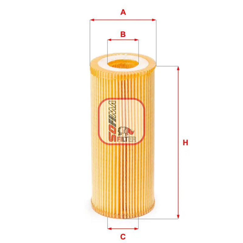 Handler.Part Oil filter SOFIMA S5065PE 1