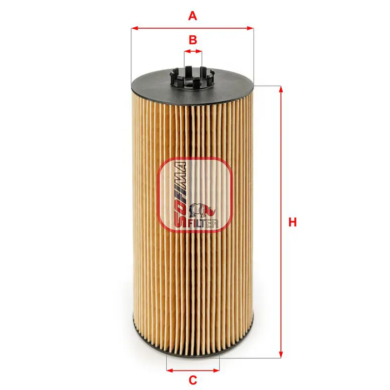 Handler.Part Oil filter SOFIMA S5062PE 1