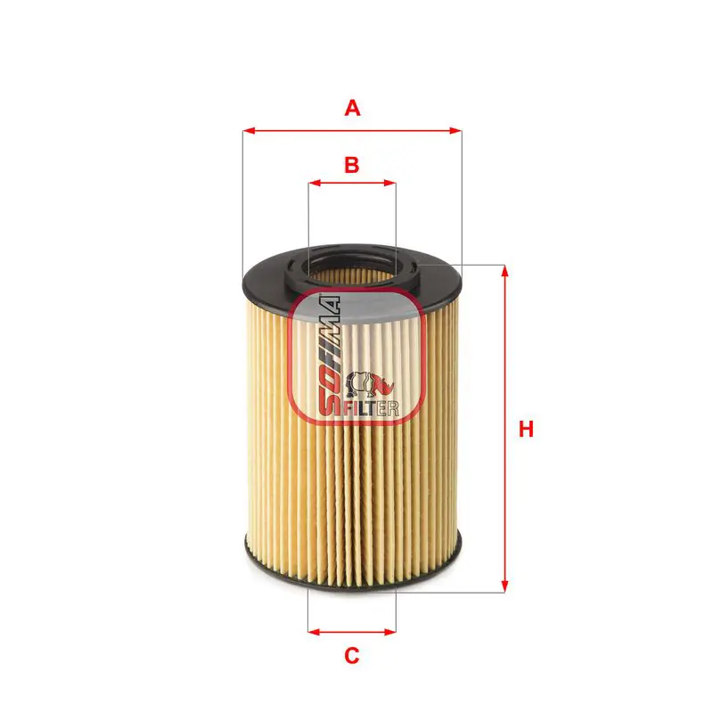 Handler.Part Oil filter SOFIMA S5075PE 1