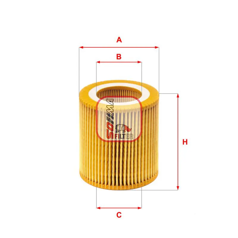 Handler.Part Oil filter SOFIMA S5171PE 1