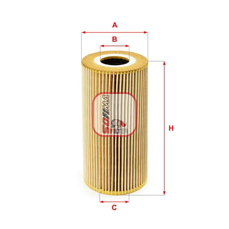 Handler.Part Oil filter SOFIMA S5095PE 1